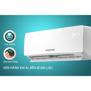 Điều hòa không khí SUNHOUSE một chiều 9000BTU SHR-AW09C130, 6500