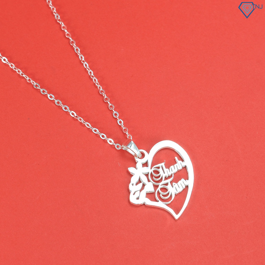 Dây chuyền bạc cho bé gái khắc tên theo yêu cầu DTN0025 - Trang Sức TNJ