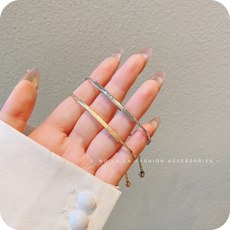 Vòng đeo tay thời trang Hàn Quốc thanh lịch cho nữ