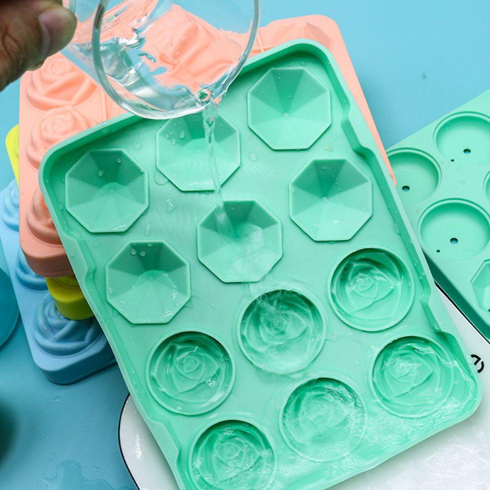 Khuôn Silicone Làm Đá Hình Hoa Hồng