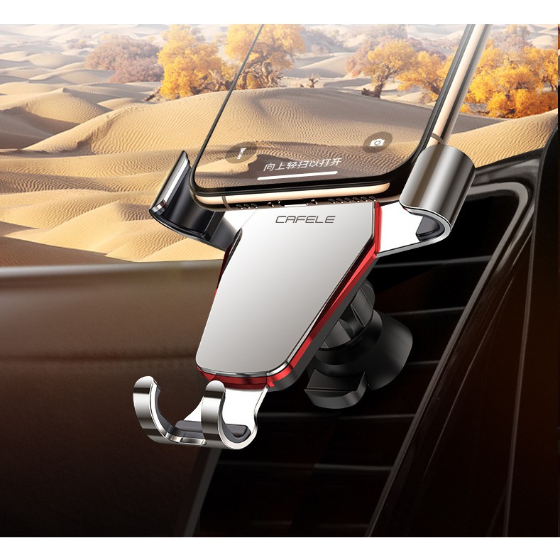Giá đỡ kẹp điện thoại trên ô tô xe hơi Cafele cao cấp