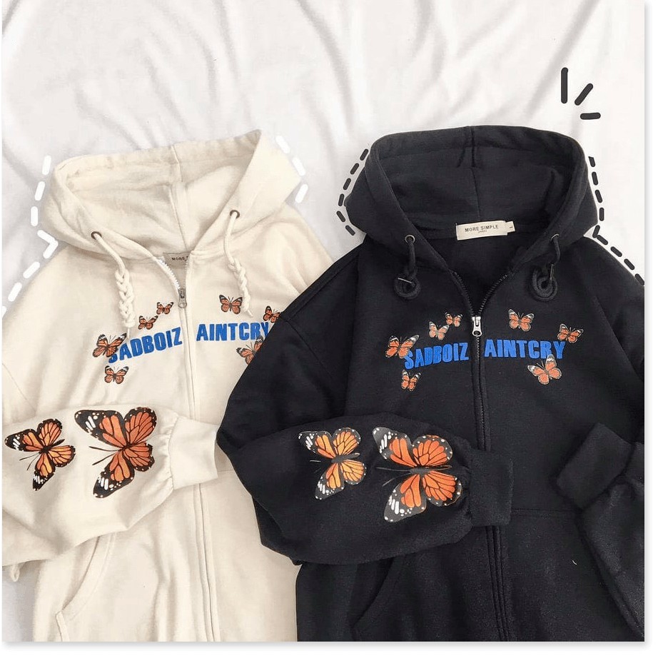 ÁO KHOÁC HOODIE NỮ THỜI TRANG ĐÀN BƯỚM XINH