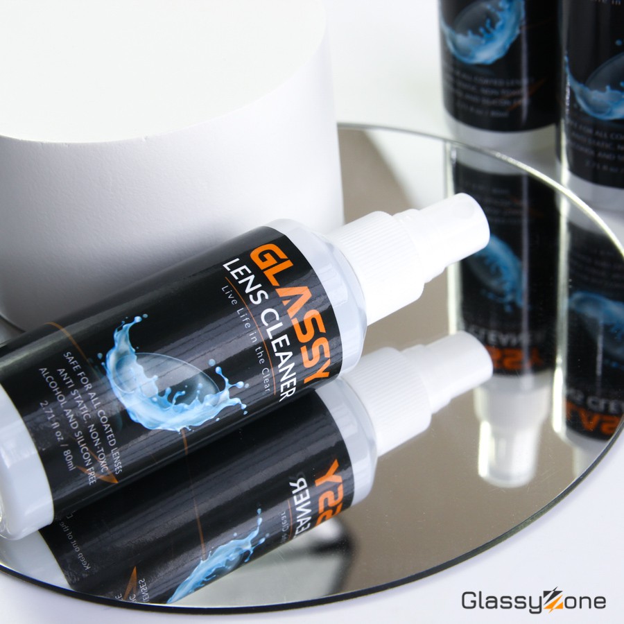 Chai nước rửa mắt kính chuyên dụng Glassy60ml