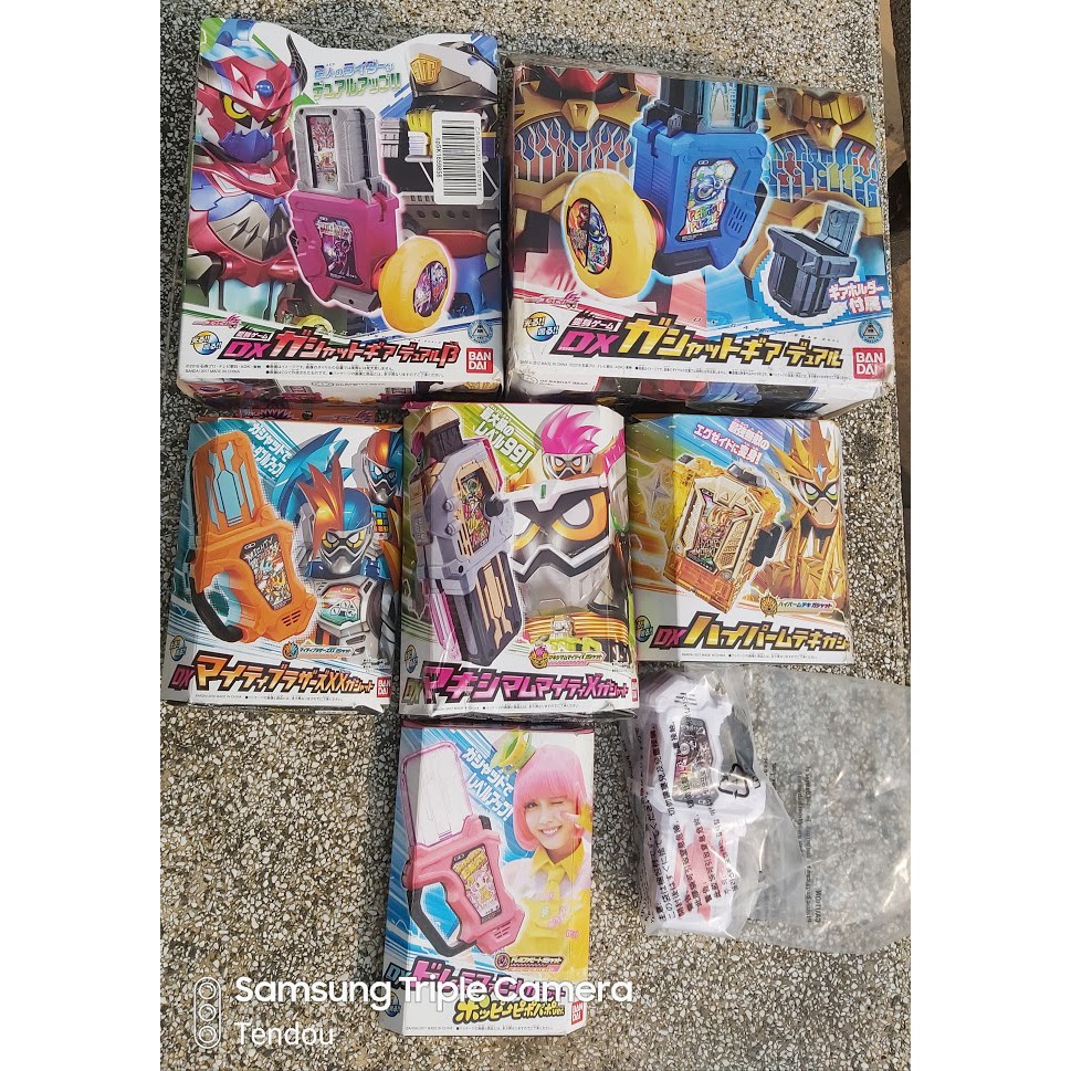 Đồ Chơi Siêu Nhân DX Gashat Kamen Rider Exaid Hàng Nguyên Hộp