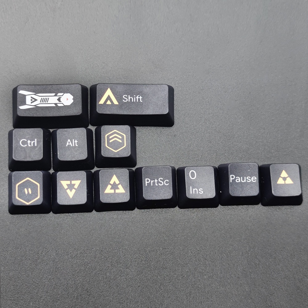 116 phím PBT Keycap DYE-Sublimation Cấu hình OEM Keycaps được cá nhân hóa cho bàn phím cơ Cherry MX Switch