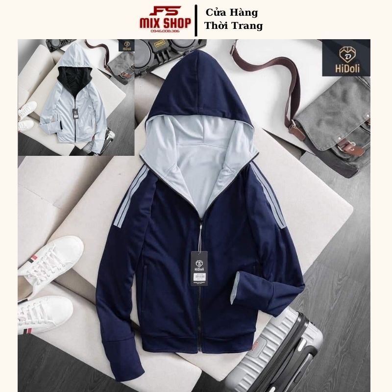 ÁO CHỐNG NẮNG NAM MẶC ĐƯỢC 2 MẶT