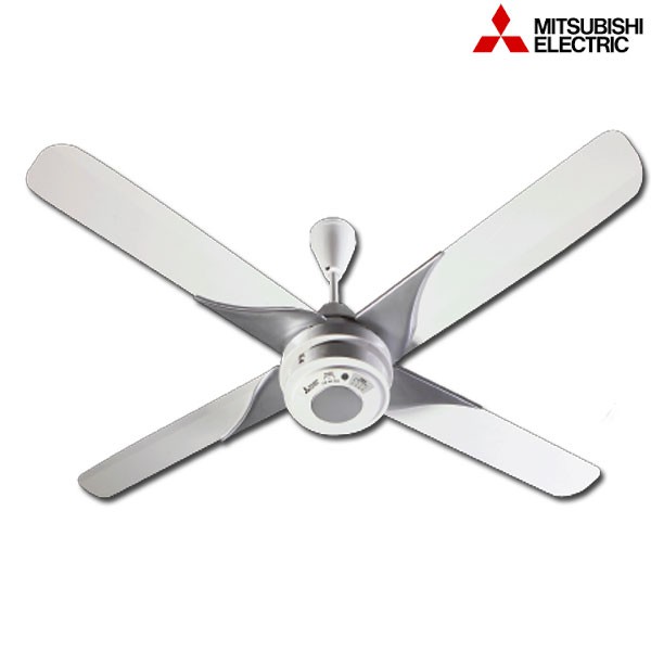 Quạt trần Mitsubishi C56-RQ4 4 cánh, màu trắng, kích thước 652x375x265mm