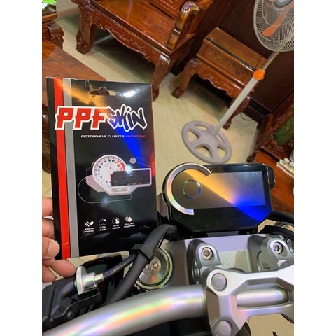 PPF Honda CB1000R neo sport 2018 ... UPPF dán bảo vệ mặt đồng hồ xe , xước tự phục hồi vết xước dâm , www.uppf.com