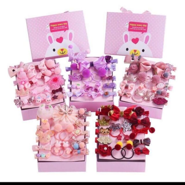 Set kẹp tóc chó mèo ptn