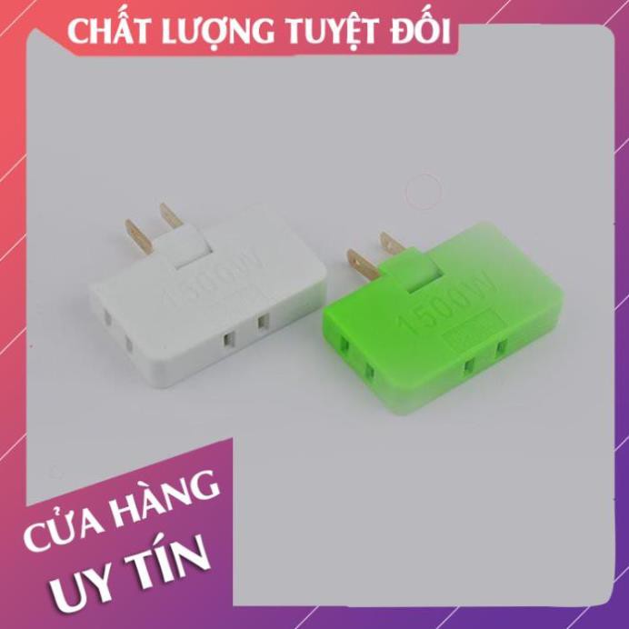 [Freeship - Loại 1] Phích cắm chia điện 3, có thế gấp gọn linh hoạt, ổ cắm chia ổ  - Lan Chi Mart