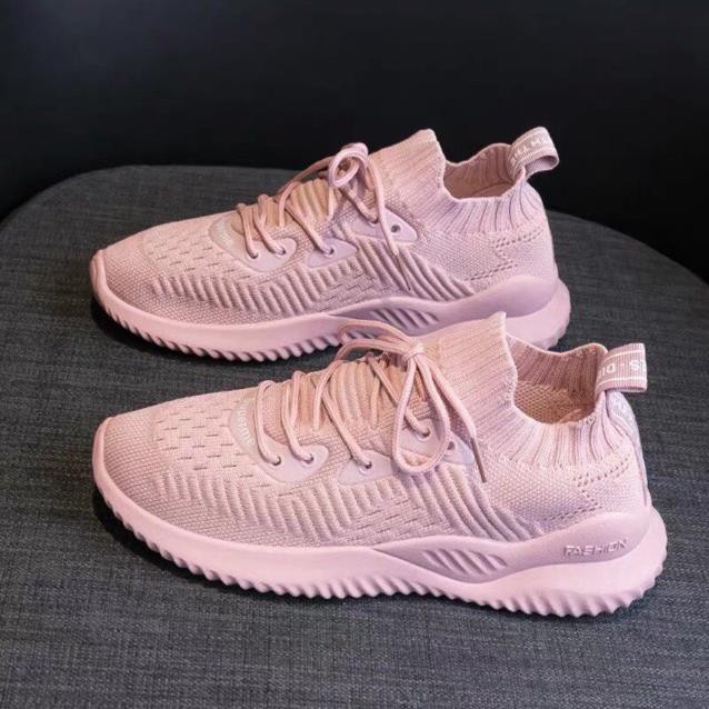 Giày sneaker cổ chun cực đẹp Hot Trend - Kèm clip và ảnh thật
