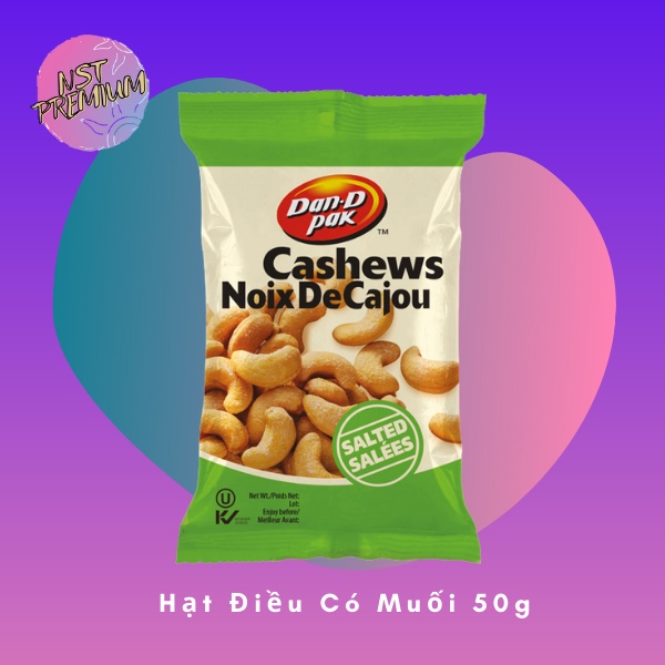 Hạt Điều 50g Dan D Pak