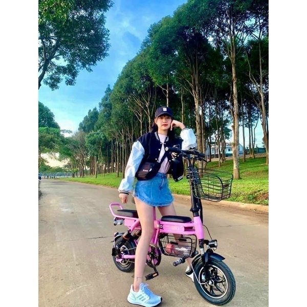 Xe điện mini Theli 2022 pin 15a 60km