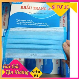 💥FREESHIP💥DEAL 1K🔥Khẩu trang y tế kháng khuẩn 4 lớp AMI cao cấp