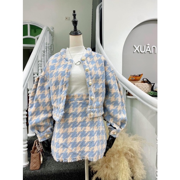 SÉT CARO XANH NGỌC