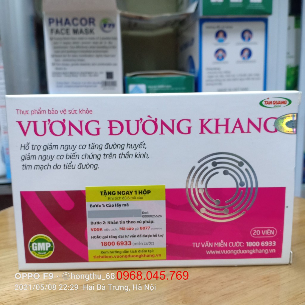 Vương Đường Khang - Giảm lượng đường trong máu, giảm biến chứng tiểu đường