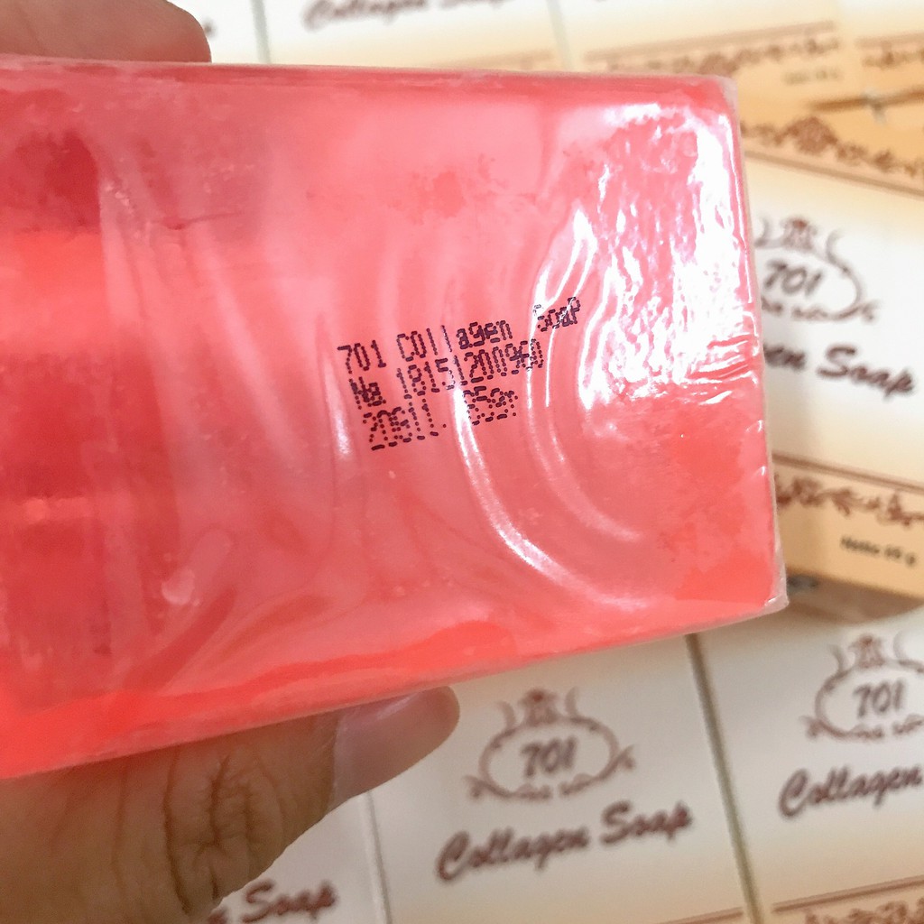 Lẻ Soap rửa mặt Collagen plus vit e 701