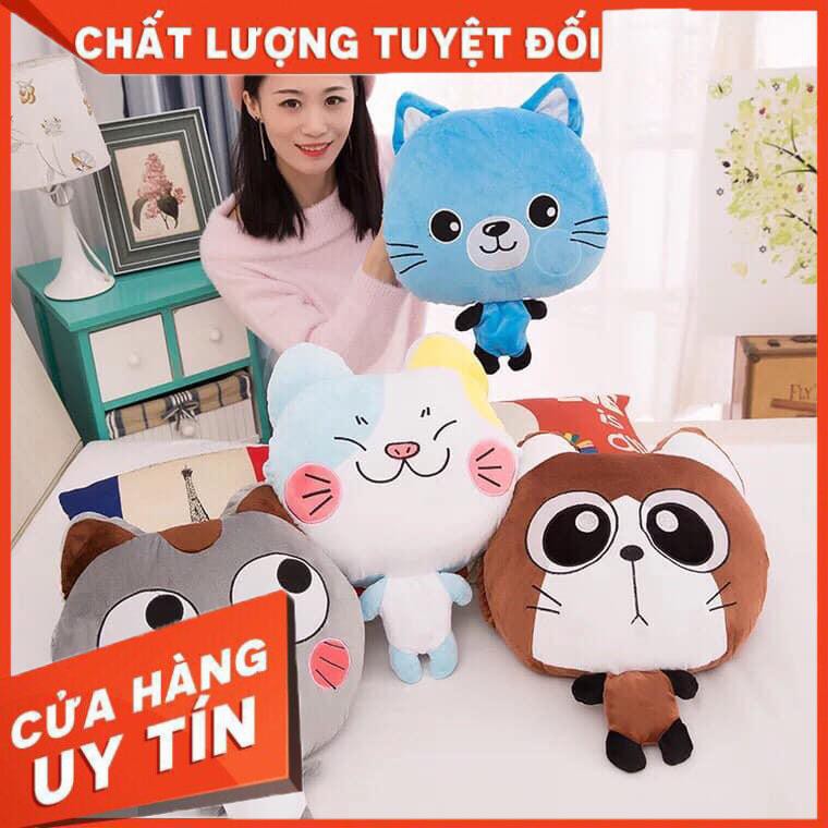 Set chăn và gối ôm hình thú xinh xắn