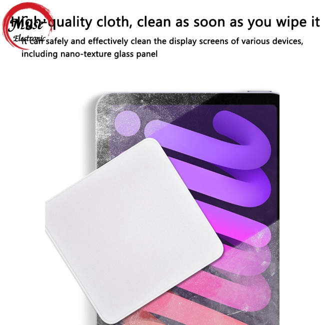 Vải Lau Mềm Mại Có Thể Gấp Gọn Dành Cho Màn Hình Điện Thoại Máy Tính