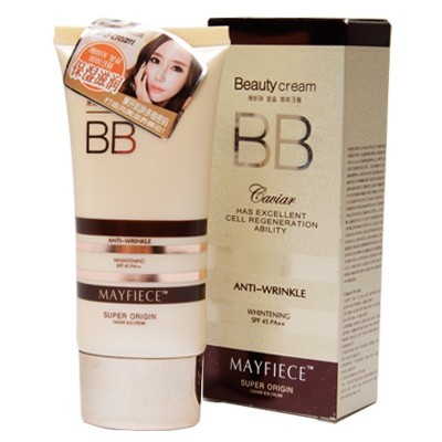 Kem nền dưỡng trắng da BB Beauty cream Mayfiece Hàn Quốc 50ml