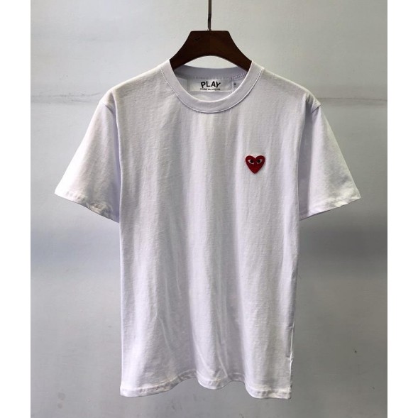 Play comme des garcons CDG Áo thun nam nữ ngắn tay giản dị mới