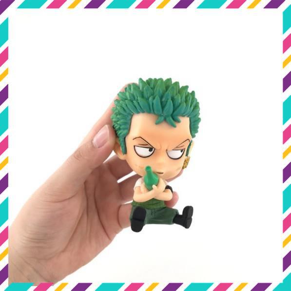 Mô Hình Nhân Vật One Piece, Truyện Tranh Đảo Hải Tặc, Luffy Mũ Rơm, Zoro, SanChi, Ace,...Cao 12,5cm - Tượng Figure