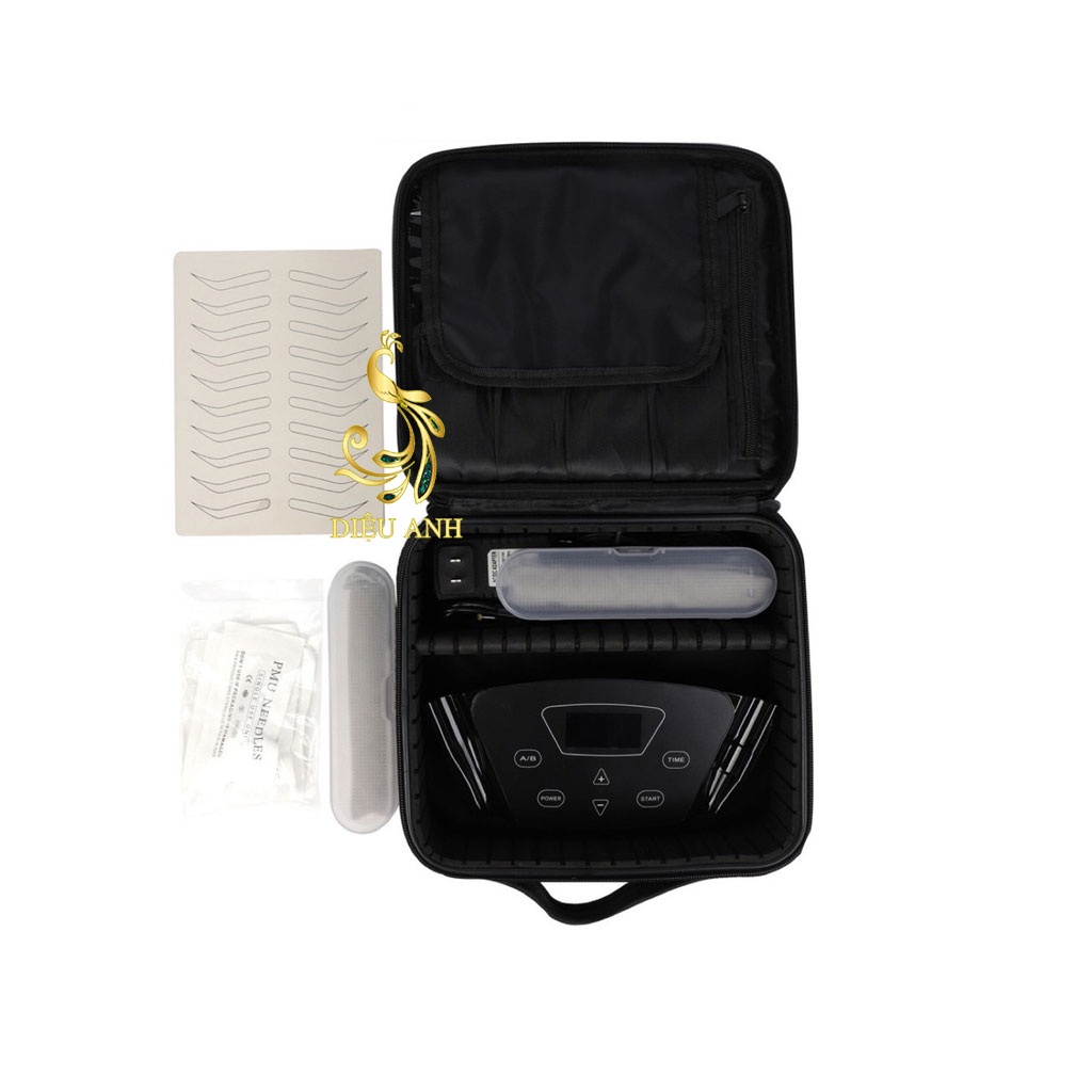 Máy Black Pearl 3 phun xăm kĩ thuật số 2 tay cầm, máy phun xăm kỹ thuật số Black Pearl 3