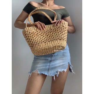 Túi lục bình oval đan thưa
