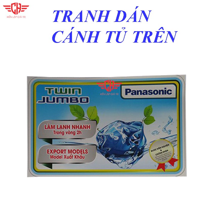 TEM DÁN TỦ LẠNH PANA MẪU 3