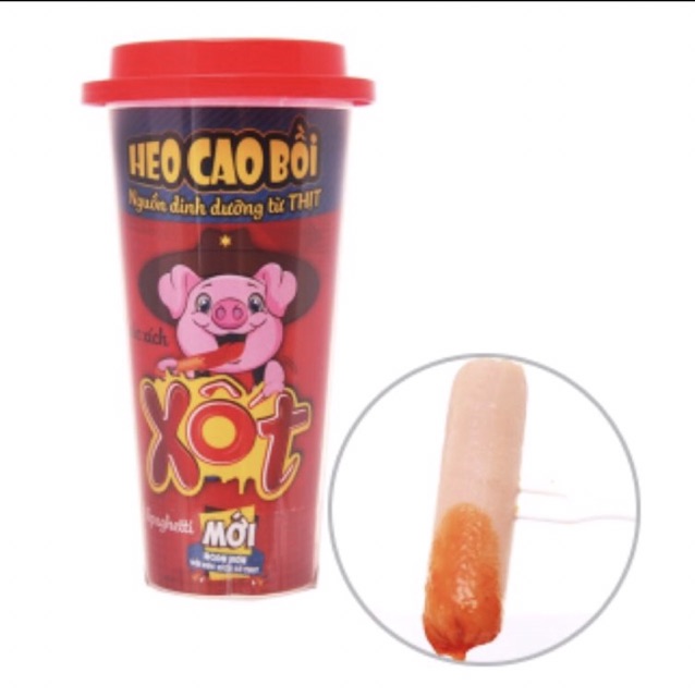 Xúc xích Heo cao bồi 3+1 cây