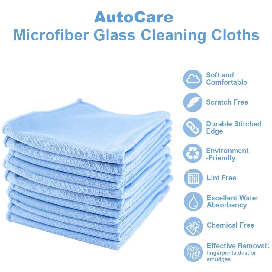 Khăn Lau Kính / Màn Hình Máy Tính / Xe Hơi Bằng Sợi Micro Không Gỉ Đánh Bóng Lỗ Bằng Thép Không Gỉ