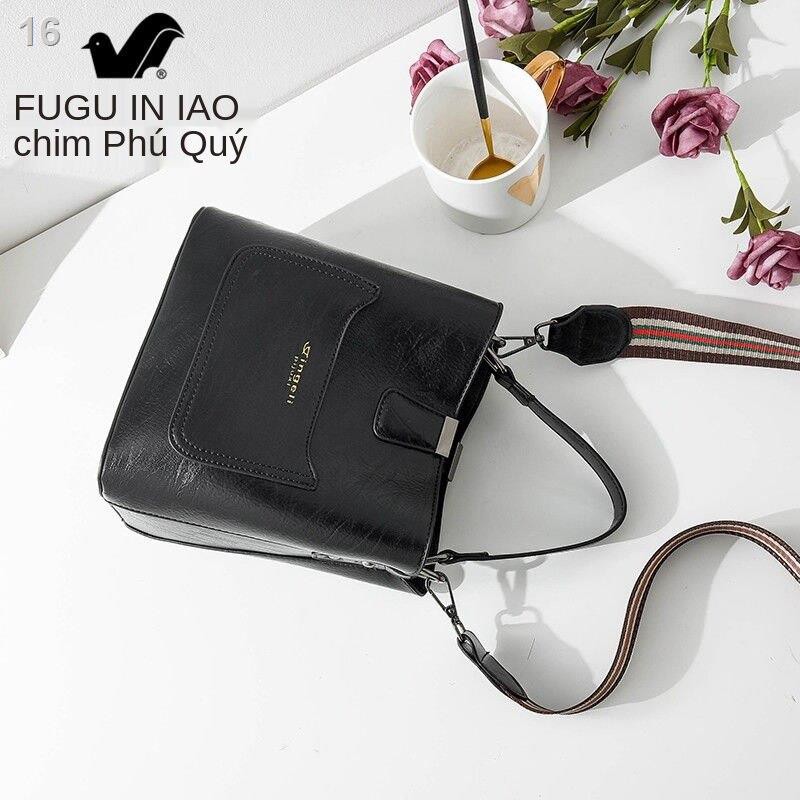 Giàu túi xách mới triều thời trang hàn quốc messenger trong hoang dã đơn giản phong cách tay vai xô