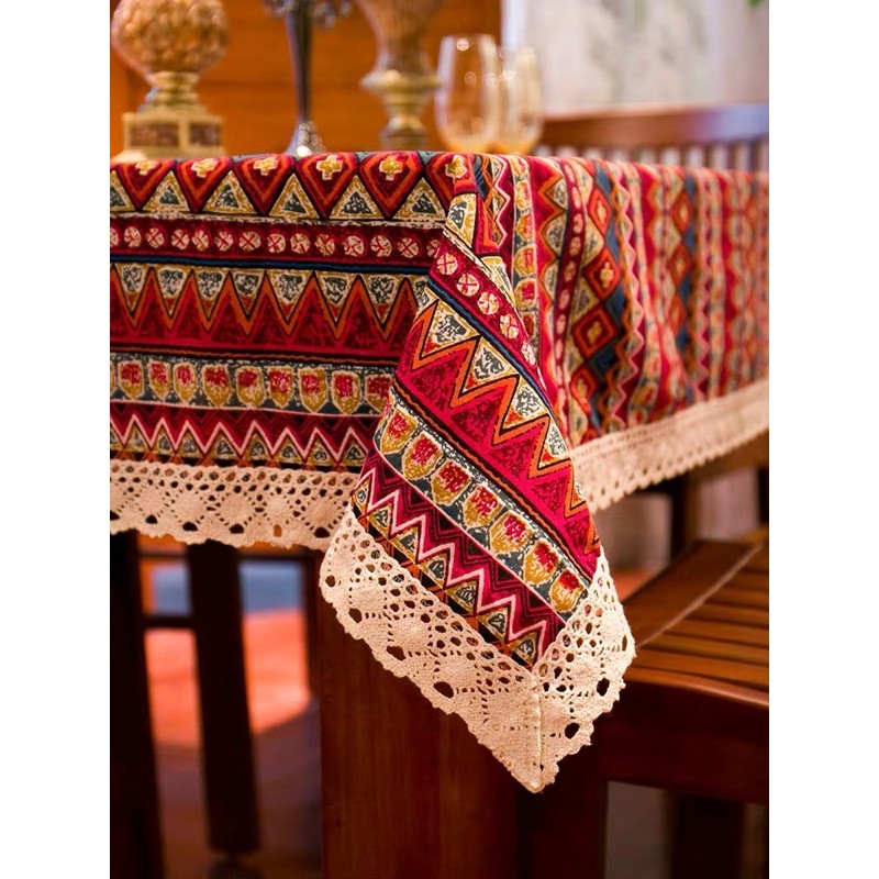 Viền Ren Cotton 3cm cho Vải Thổ Cẩm - Free công may | Shopee Việt Nam