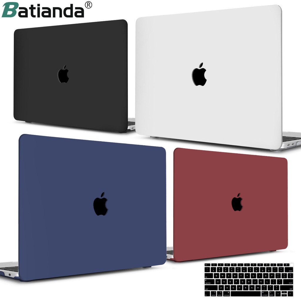 Ốp Batianda Màu Đỏ Cắt Logo Cho Macbook Pro Air A2179/A2159/A2141 11 inch 12 inch 13 inch 15 inch 2018/2019/2020 | BigBuy360 - bigbuy360.vn