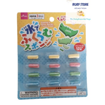 ĐỒ CHƠI VIÊN THUỐC KỲ DIỆU NỞ RA HÌNH THÚ