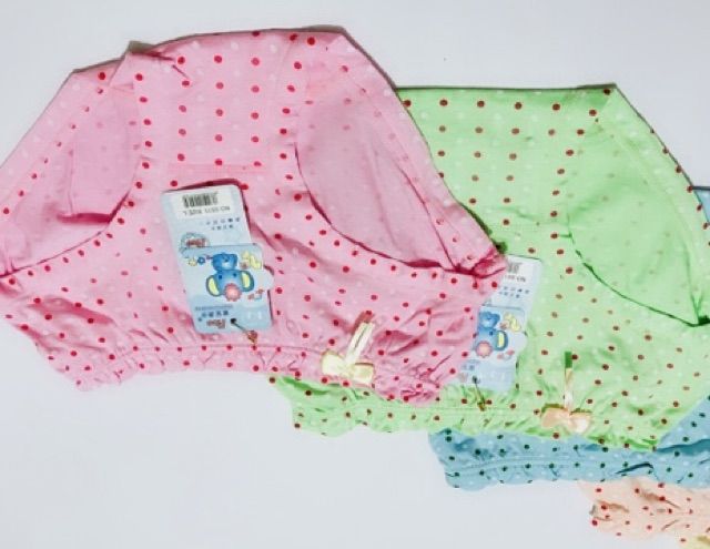 0513)10 quần chấm cotton cho bé