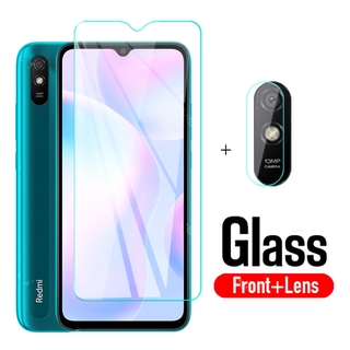 Kính Cường Lực 2 Trong 1 Bảo Vệ Camera Điện Thoại Xiaomi Redmi 9a / Redmi Note 9 / A9 / Redmi9a / Redmi9c