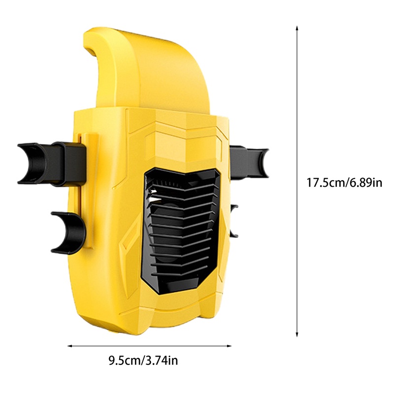 Quạt Điện Làm Mát Gắn Lưng Ghế Xe Hơi 5V Tiện Dụng