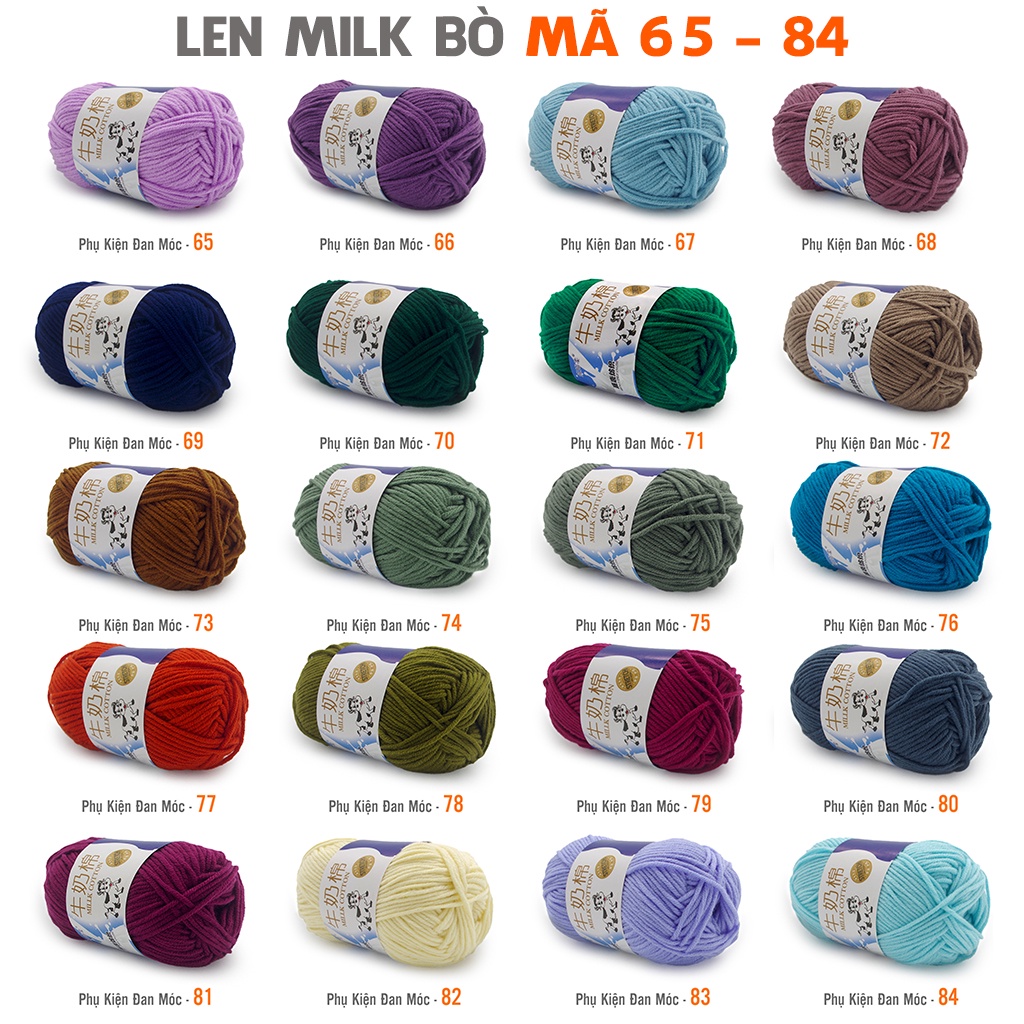 Len Milk Bò 50gr (mã 51-91)