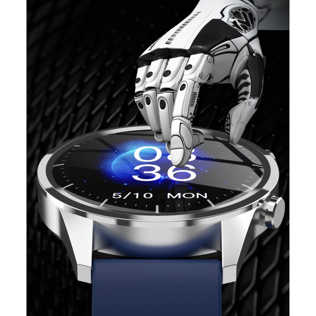 Đồng hồ thông minh chống nước nghe gọi đàm thoại đo sức khỏe báo tin nhắn cuộc gọi F35 mặt kính chống xước