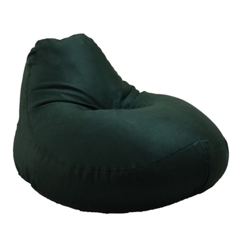 Ghế Lười Hạt Xốp Gaming Size Vừa Chất Liệu Microsuede Màu Xanh Két MS46 - The Beanbag House
