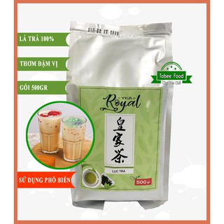 Trà xanh - Lục trà ROYAL ( 500 gram ) - Pha trà trái cây thơm ngon