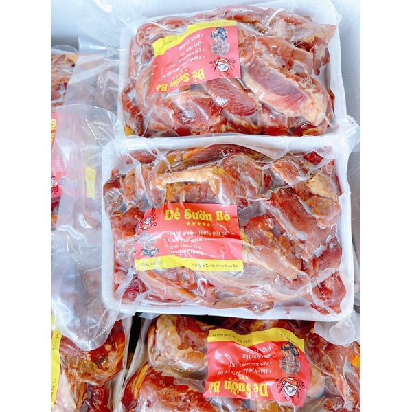 [HỎA TỐC SG] Dẻ sườn bò tươi ngon lẩu nướng 1kg