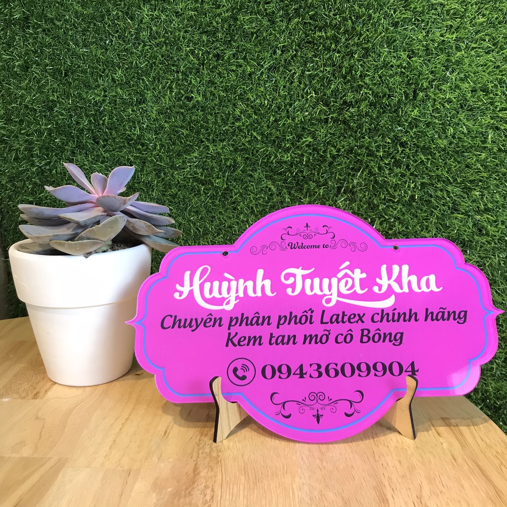 Biển hiệu Decor shop bán hàng - Free thiết kế theo yêu cầu - Đạo cụ chụp hình sản phẩm tiện lợi