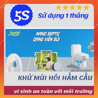 viên khử mùi bồn cầu [ không ảnh hướng đến người và môi trường ] Xử lý bồn cầu ,Chậu rửa bát ,chén ,Mương rảnh ,ao hồ