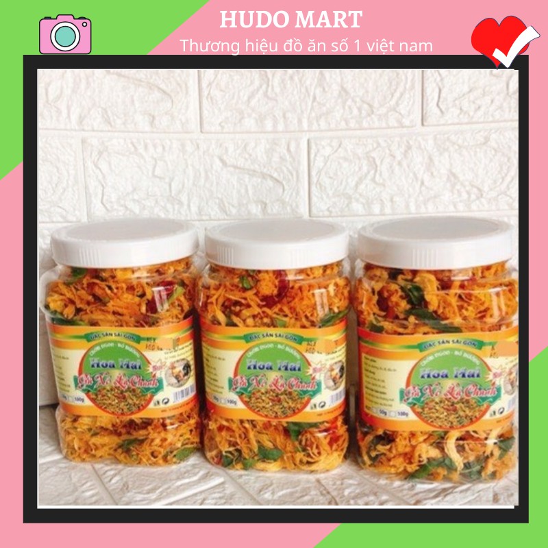 [Mã GROXUAN1 giảm 8% đơn 150K] 1kg KHÔ GÀ LÁ CHANH HUDO MART CÓ VSATTP [ 2 Hũ 500gr] | BigBuy360 - bigbuy360.vn