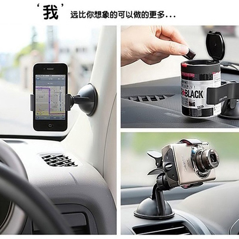 Giá đỡ điện thoại 3.5-6.5 inch gắn xe hơi | BigBuy360 - bigbuy360.vn