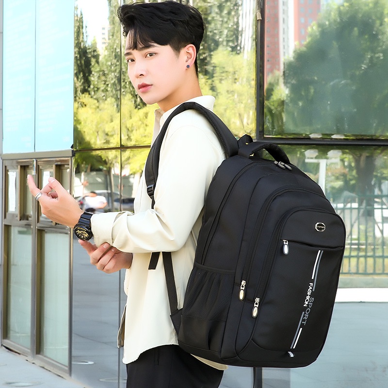 Balo du lịch sức chứa lớn phong cách đơn giản tiện dụng cho nam và nữ