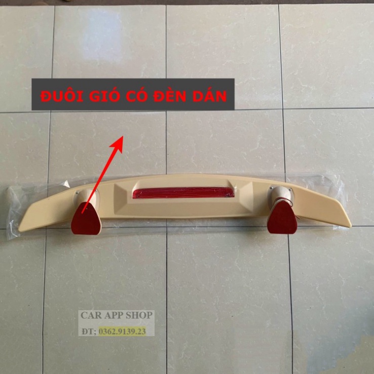 Hàng Loại 1 Đuôi Gió Thể Thao Có Đèn  Lắp Cho Xe Hyundai Accent Hết  Các Đời Hàng Cao Cấp