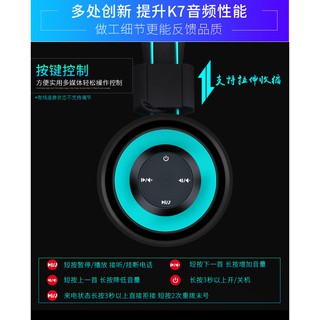 Tai nghe bluetooth chụp tai K7